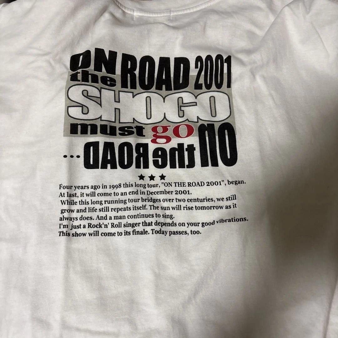 浜田省吾2001 The Shogo ￼Must Go On ツアーTシャツ2枚