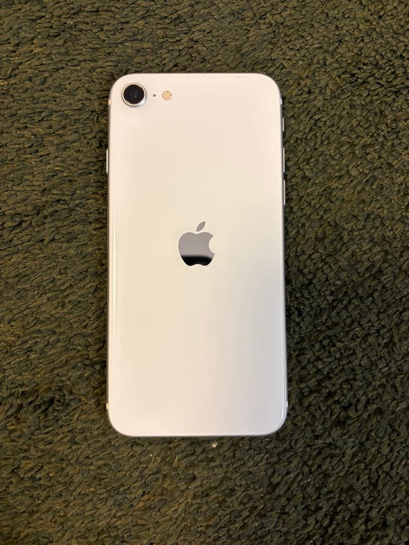 【美品】iPhone SE 第2世代 64GB ホワイト SIMフリー 判定◯