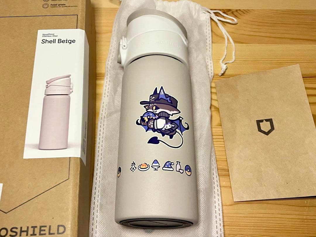 にじSHINOSHIELD Shell Beige ボトル