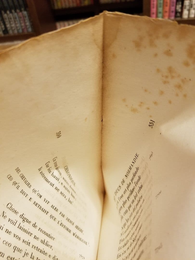 古書 洋書 ビブリオマニア ノルマンディー公記 フランス 歴史 歴女