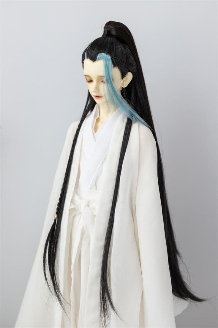 AS105 BJD 1/3 人形 ドール　用ウィッグ カツラ 耐熱 ハンドメイド