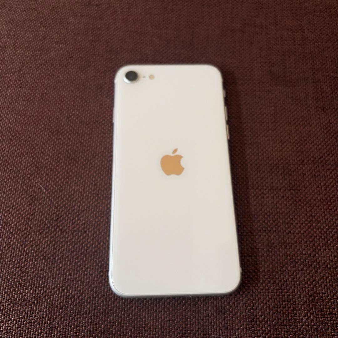 iPhone SE2(第2世代)128GBホワイト SIMロックバッテリー社外品