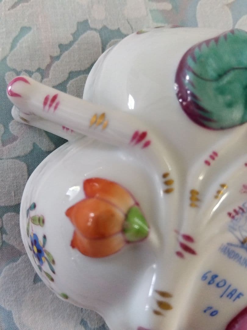 h*ギ様 【ヘレンド】アポニーフラワーオープンシュガー 多彩色