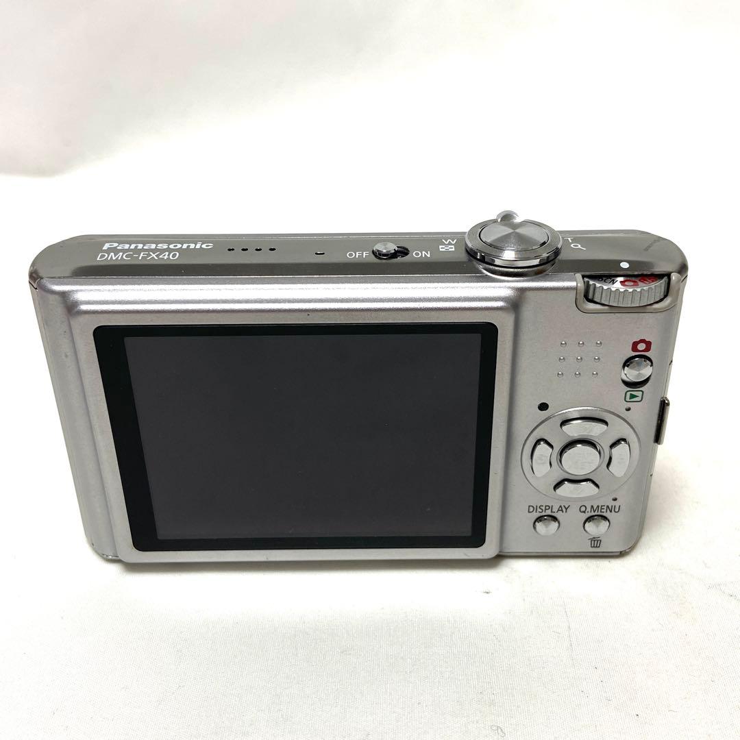 DMC-FX40 シルバー 12MEGA PIXELS コンパクトデジタルカメラ