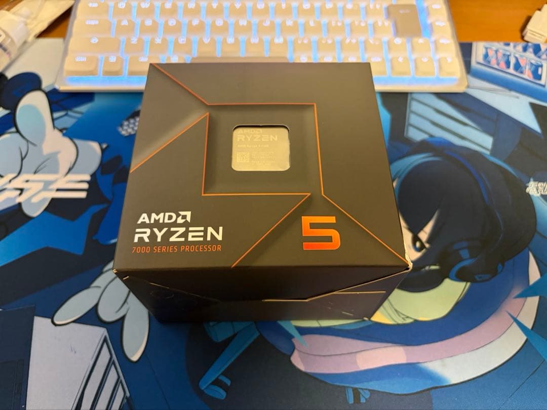 AMD Ryzen 5 7600 CPUクーラー付属