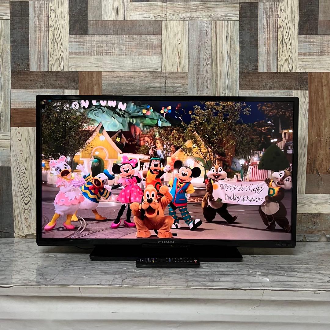 全国送料込❣️FUNAI40V型液晶テレビ地デジ.BS. CS見ながら録画機能付