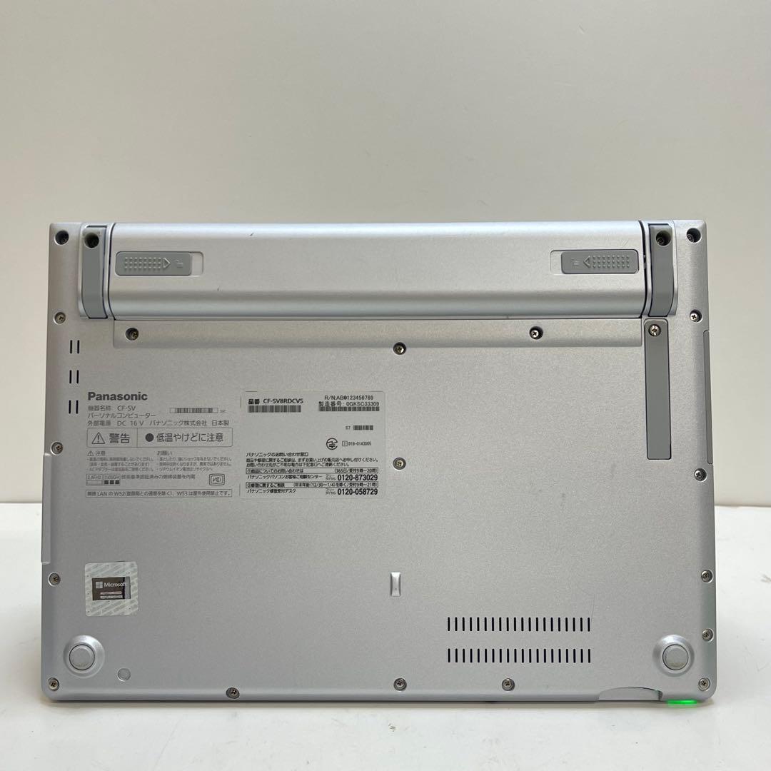#481 パナソニック CFSV7-3 i5-8350U 8GB SSD256G