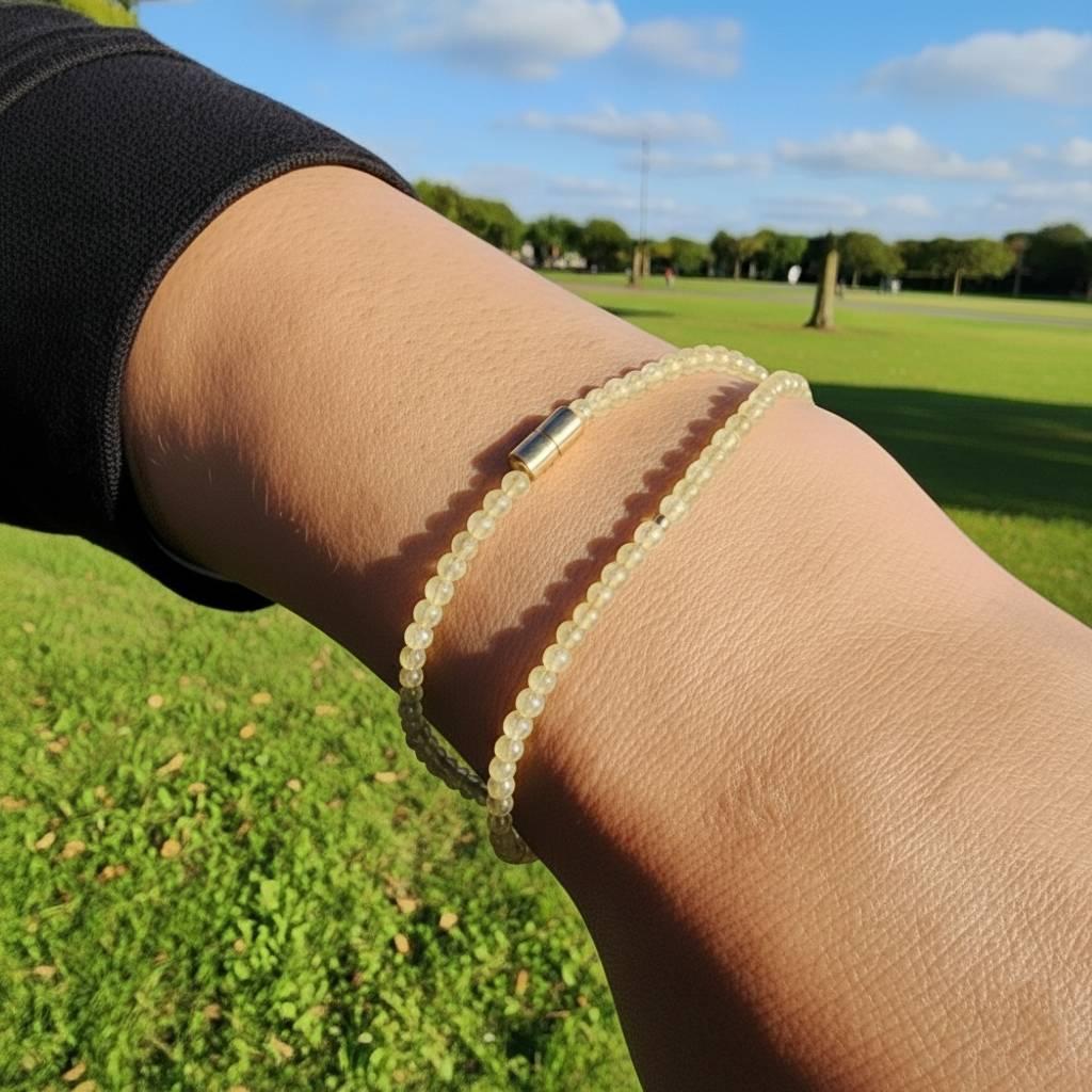 【数量限定】ゴールドルチル×K18 3WAYブレス ネックレス アンクレット