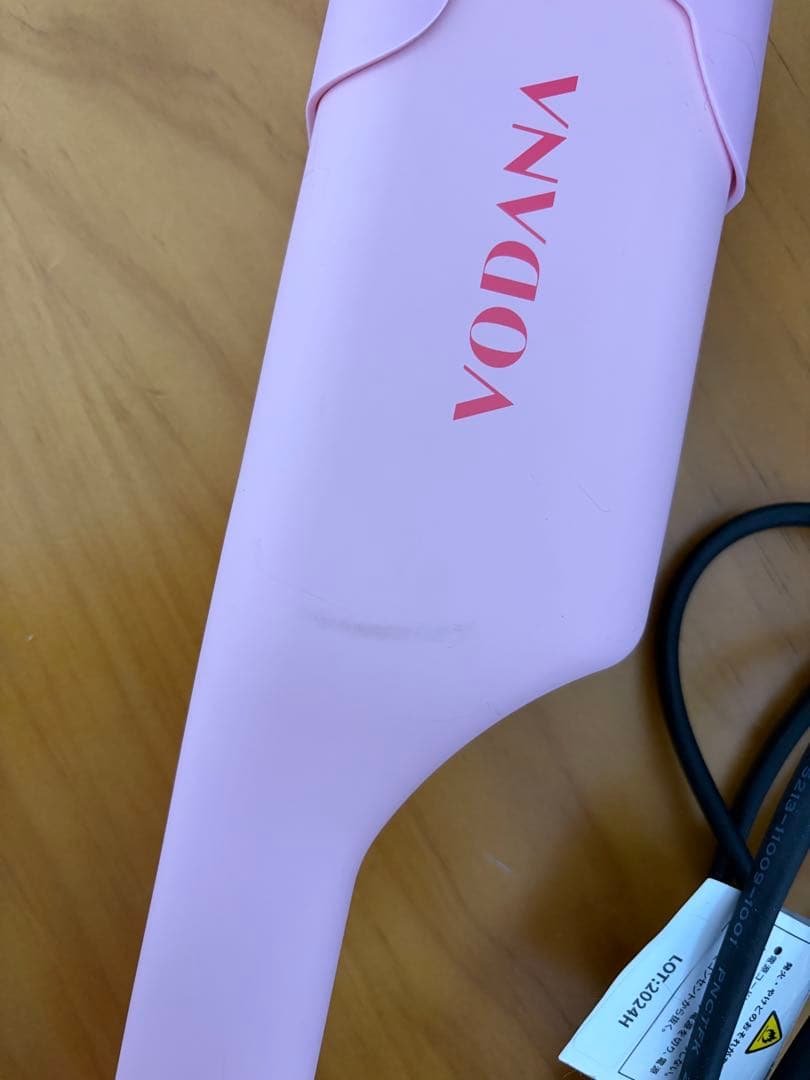 VODANA トリプルフローウェーブアイロン 32mm ピンク