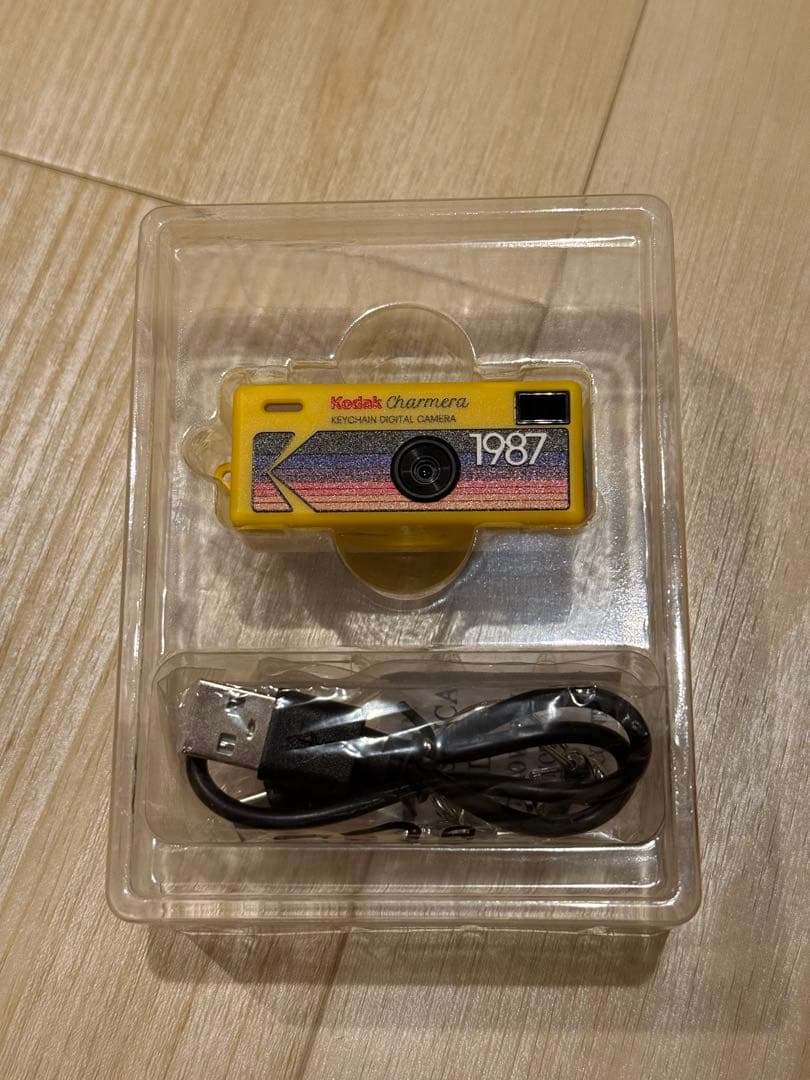 Kodak charmera コダック チャーメラ キーチェーン 黄