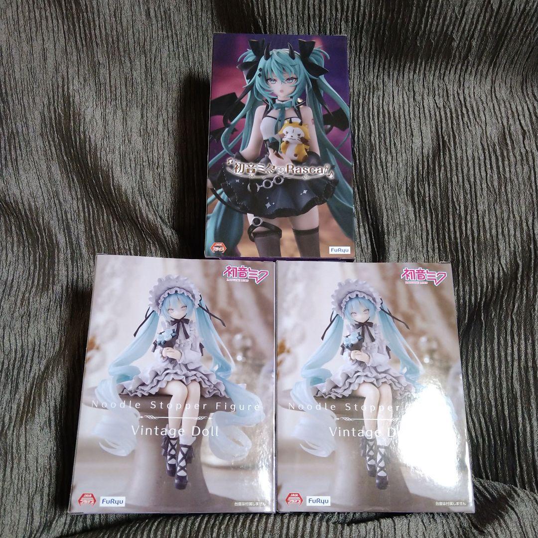 初音ミク フィギュア ヴィンテージドール ラスカル 悪魔　3点セット