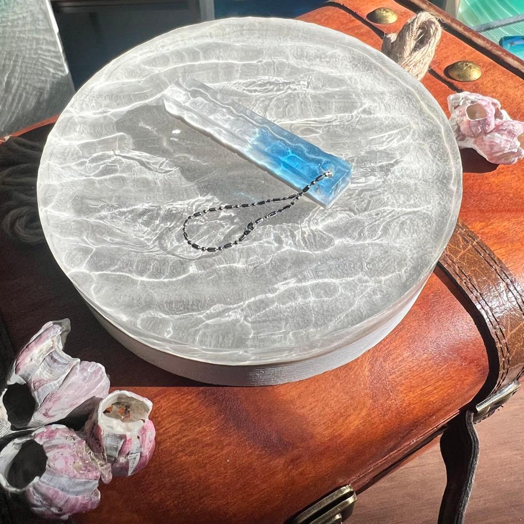 【波紋アート】AQUA ELEMENT／砂紋／15cm丸型／ナチュラルサンド／