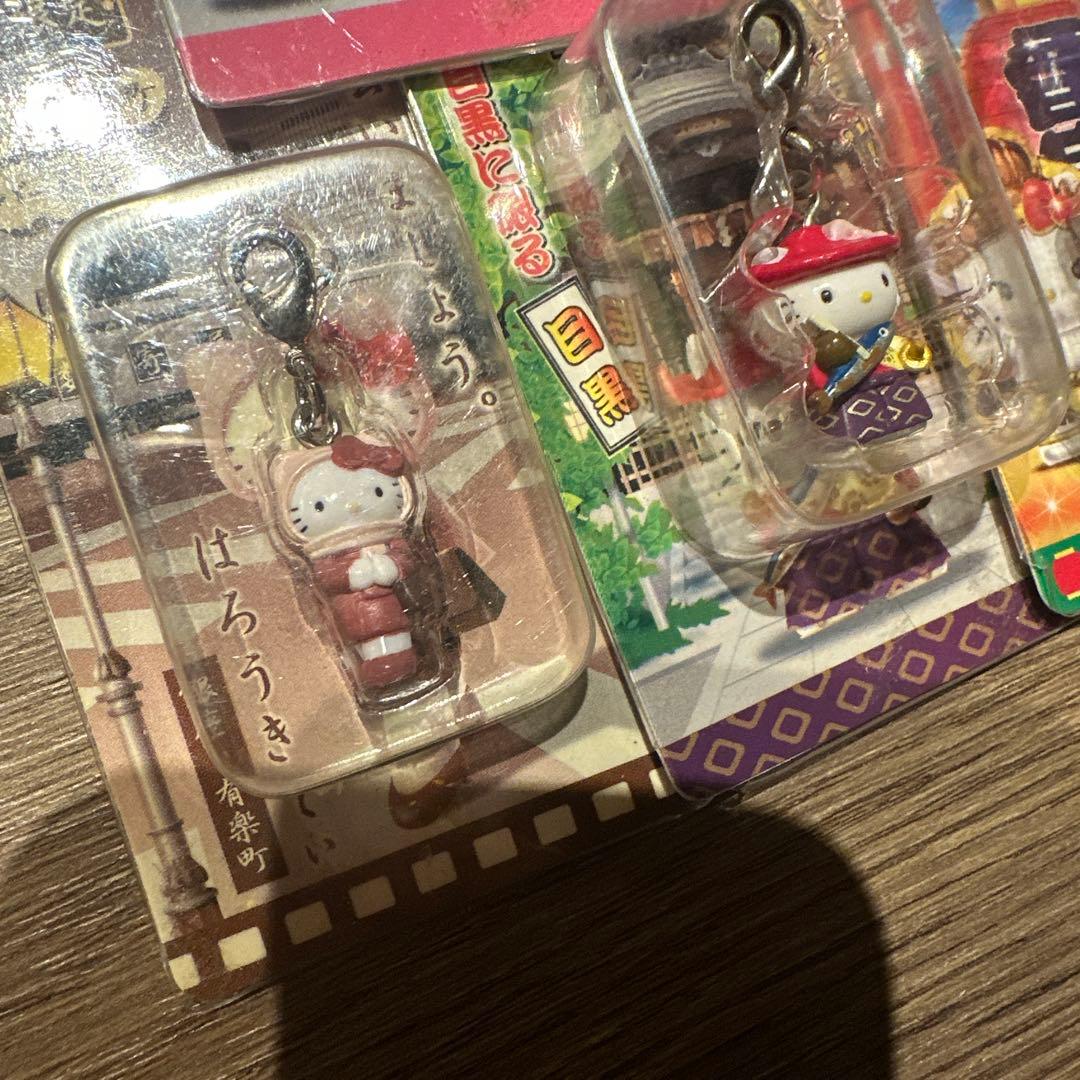 新品未開封【レア】ハローキティ 東京限定 ストラップ 7セット　チャーム