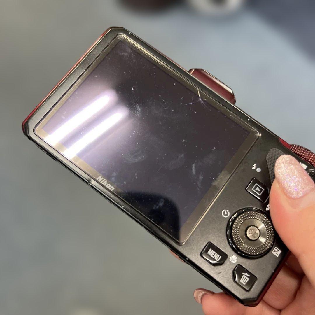 Nikon COOLPIX S9300 レッド　ジャック品