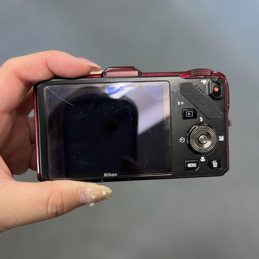 Nikon COOLPIX S9300 レッド　ジャック品
