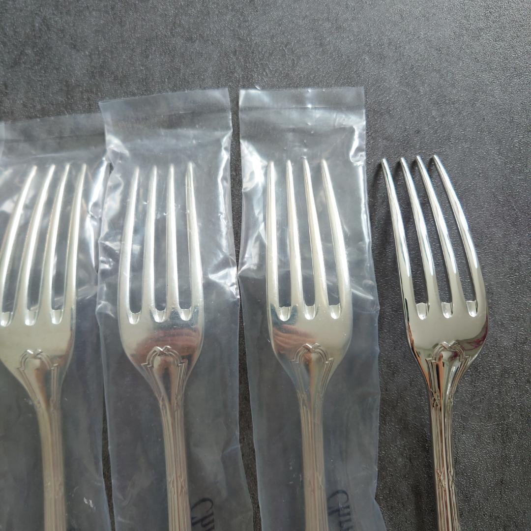 極美品 クリストフル リュバン スタンダードフォーク 未開封含む 6点