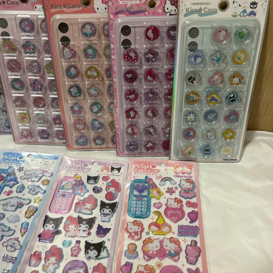 サンリオおはじき、ハッピーフォン8セット