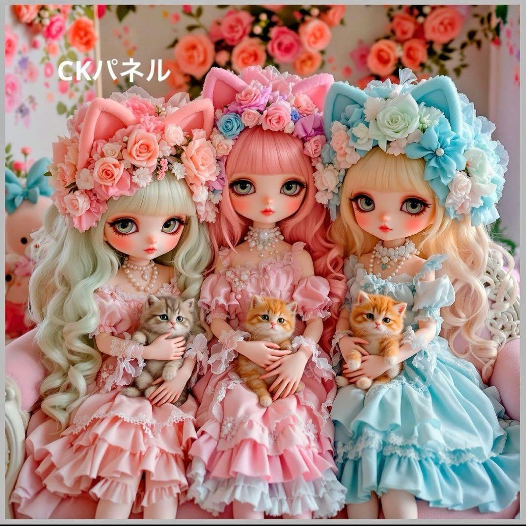 激レア絵本を読むポメラニアンパネル生地　ハンドメイド