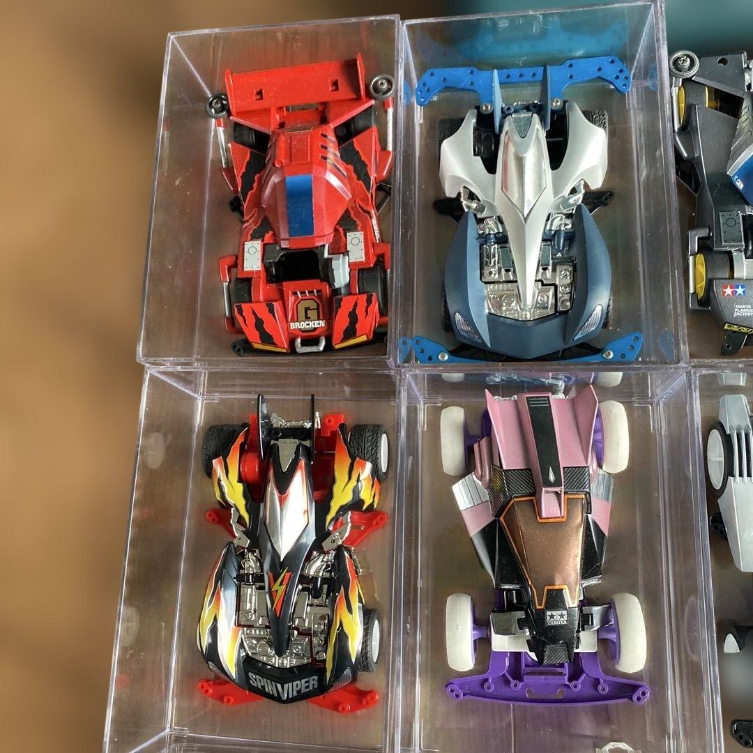【送料無料】TAMIYA ミニ四駆　完成品　まとめ売り引退品　28台