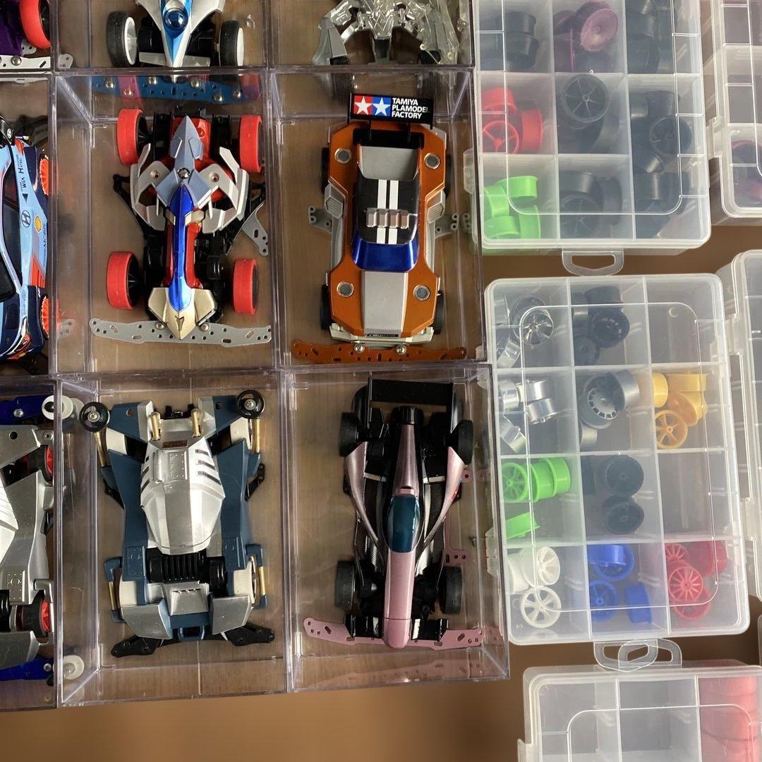 【送料無料】TAMIYA ミニ四駆　完成品　まとめ売り引退品　28台
