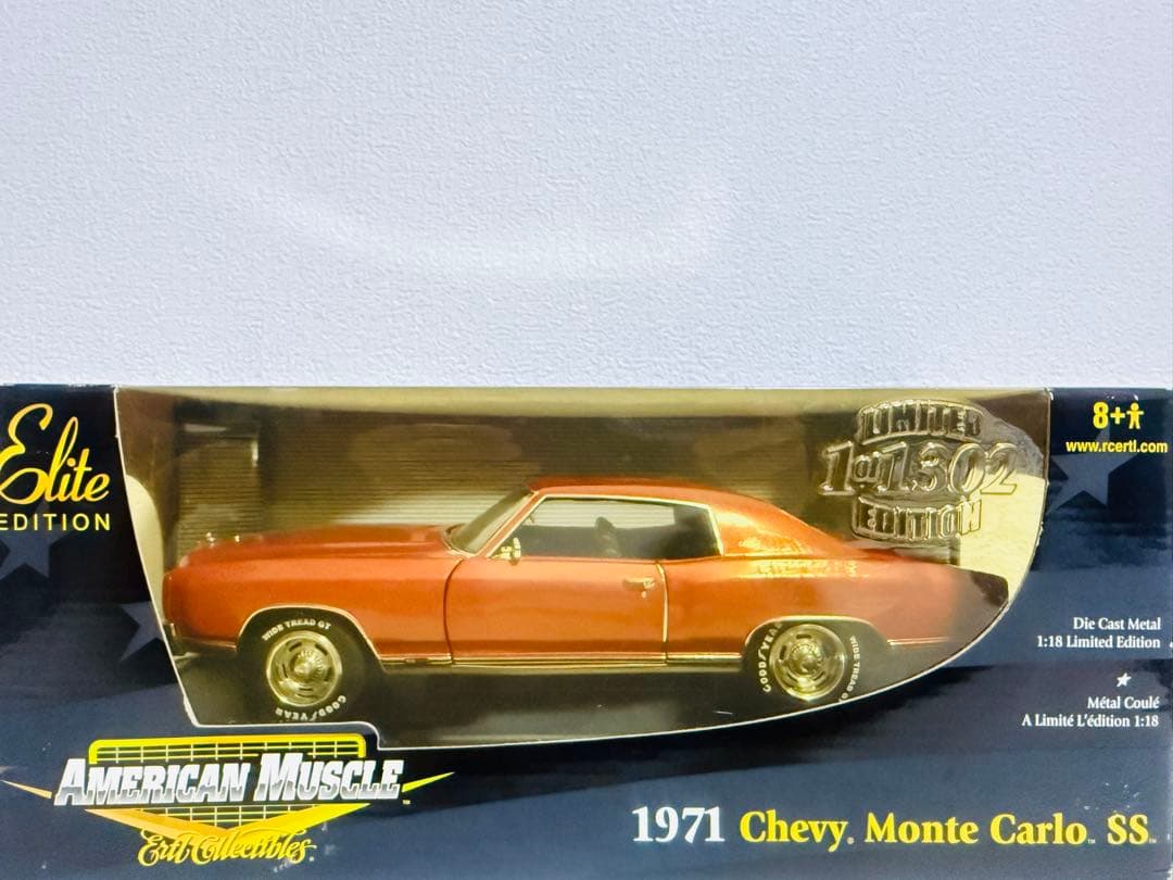 アーテル/'71 Chevyシボレー MonteCarloモンテカルロ 1/18