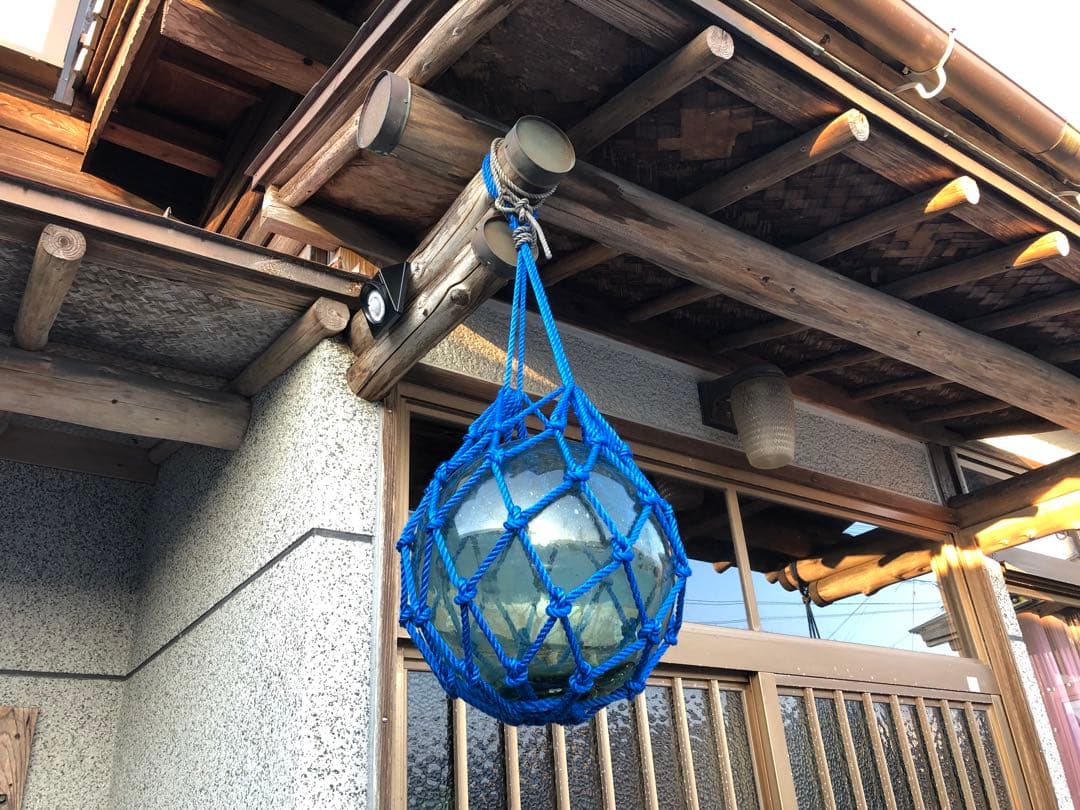 ⭐️漁具、ガラスの浮き球、珍品、アンテーク、縁起物、貴重品、一点物。