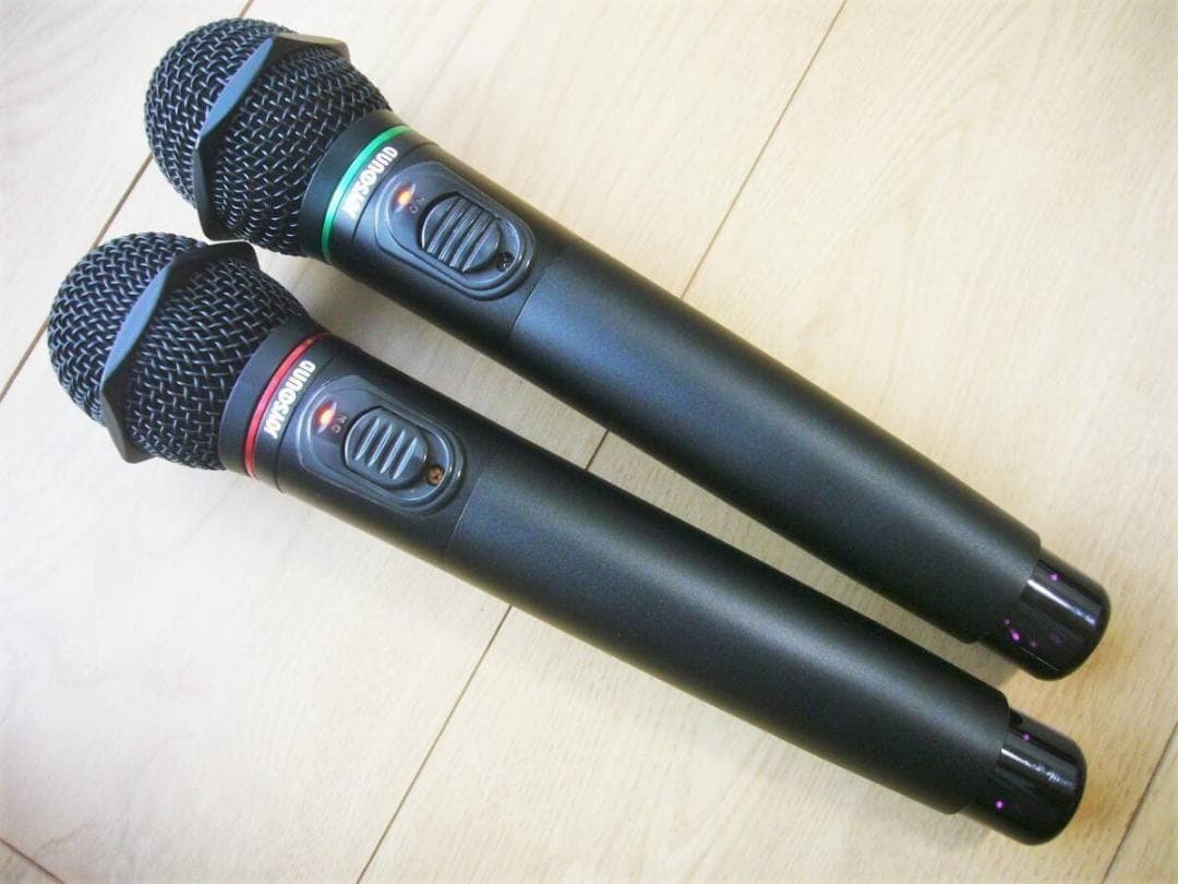 ★JOYSOUND・WM620 ワイヤレスマイク　2本セット ・ 送料込み