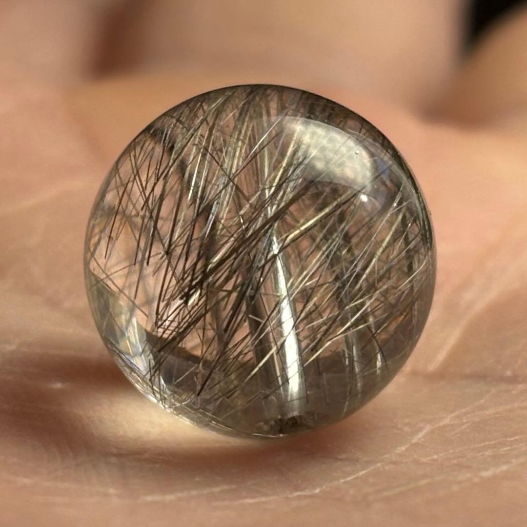 極上　大粒　シルバールチルクォーツ　Ｋ734