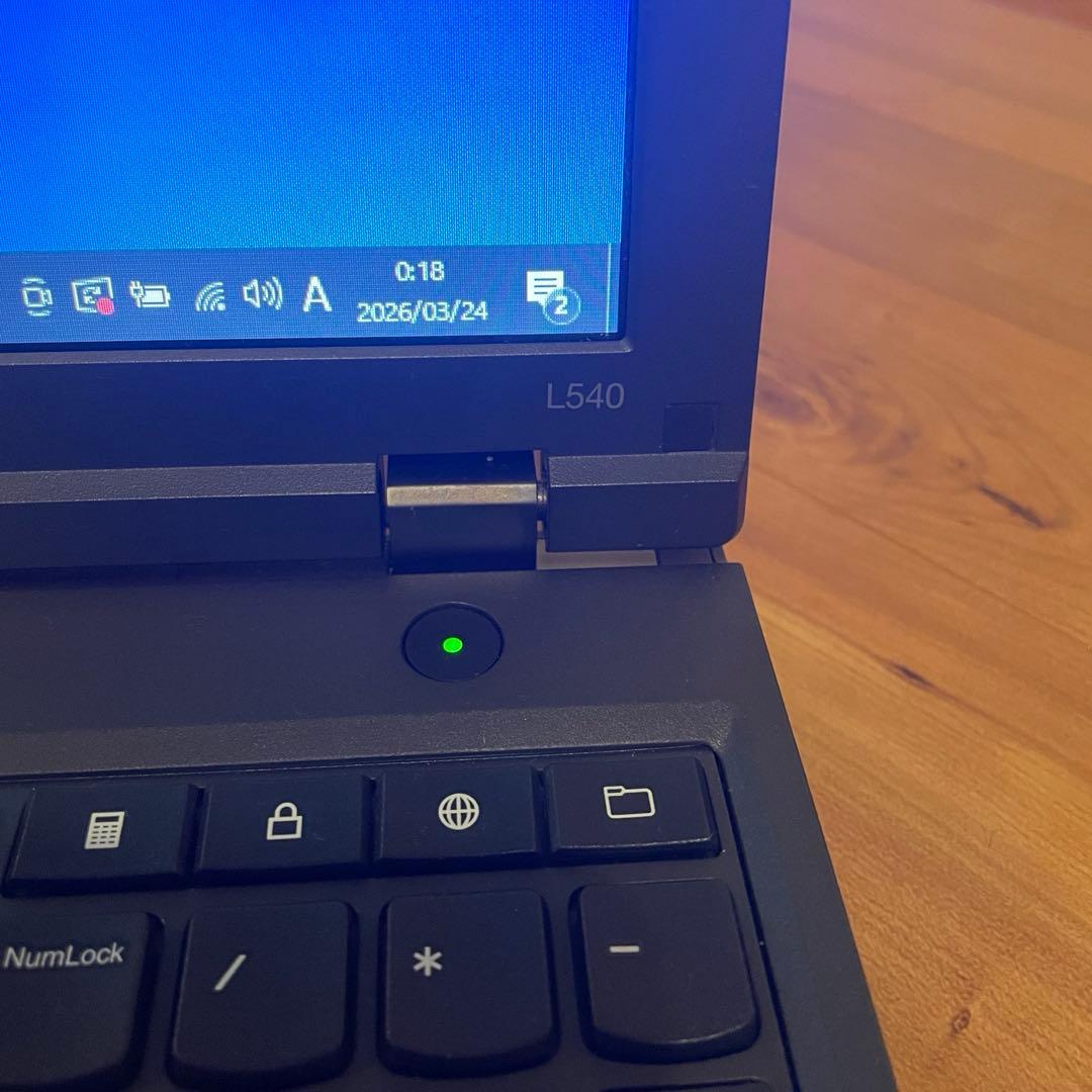 Windowsノート本体 ThinkPad L540 i5/8GB/HDD1TB Win10Pro