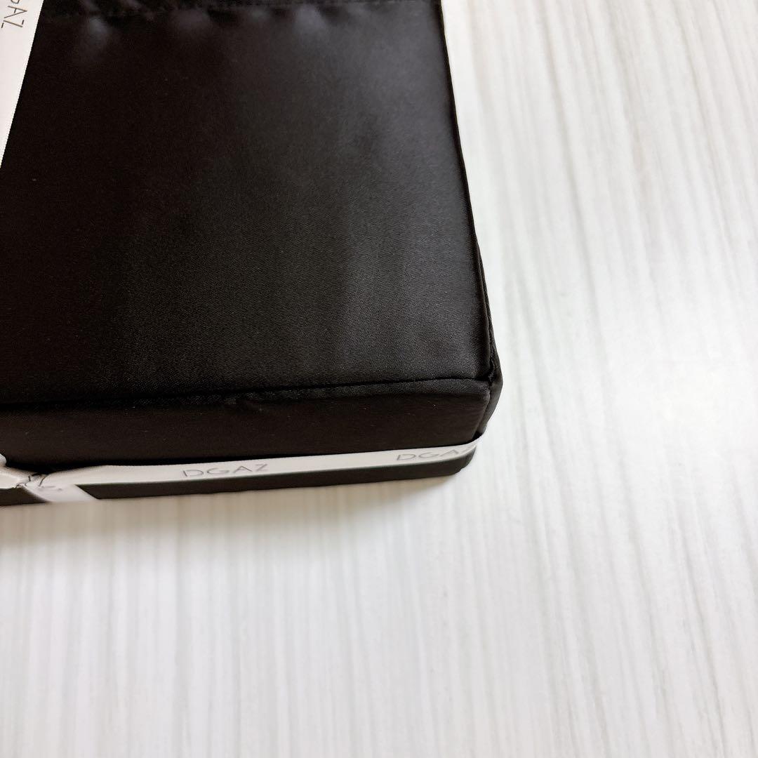 バッグインナーバッグ 高級シルク サテン トートバッグボリード 黒