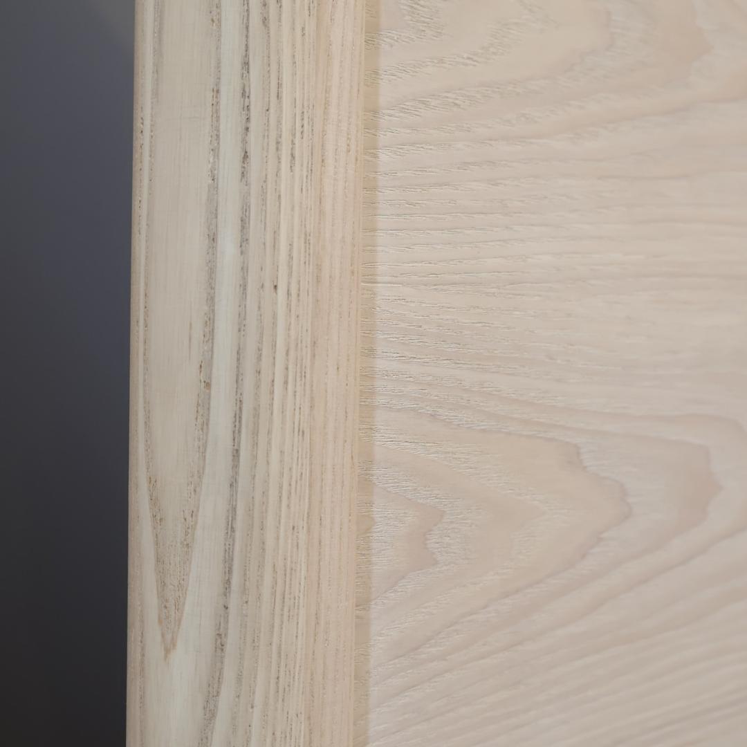 フランフラン ミーテ アッシュ材 ダブルベッドフレーム ナチュラル クラシック