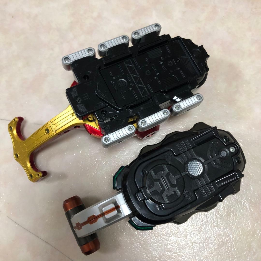仮面ライダー カブト DXカブトゼクター、ハイパーゼクター、クナイガン ベルト無
