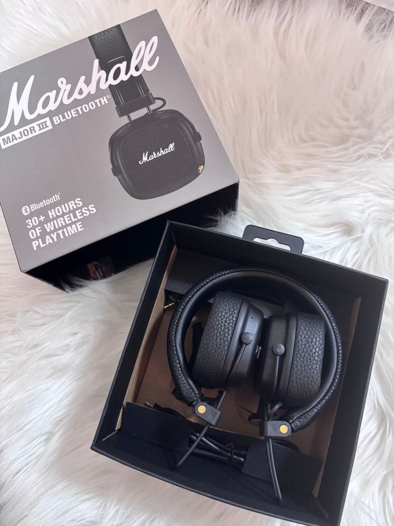 【新品】Marshall Major III ワイヤレスヘッドホン ブラック