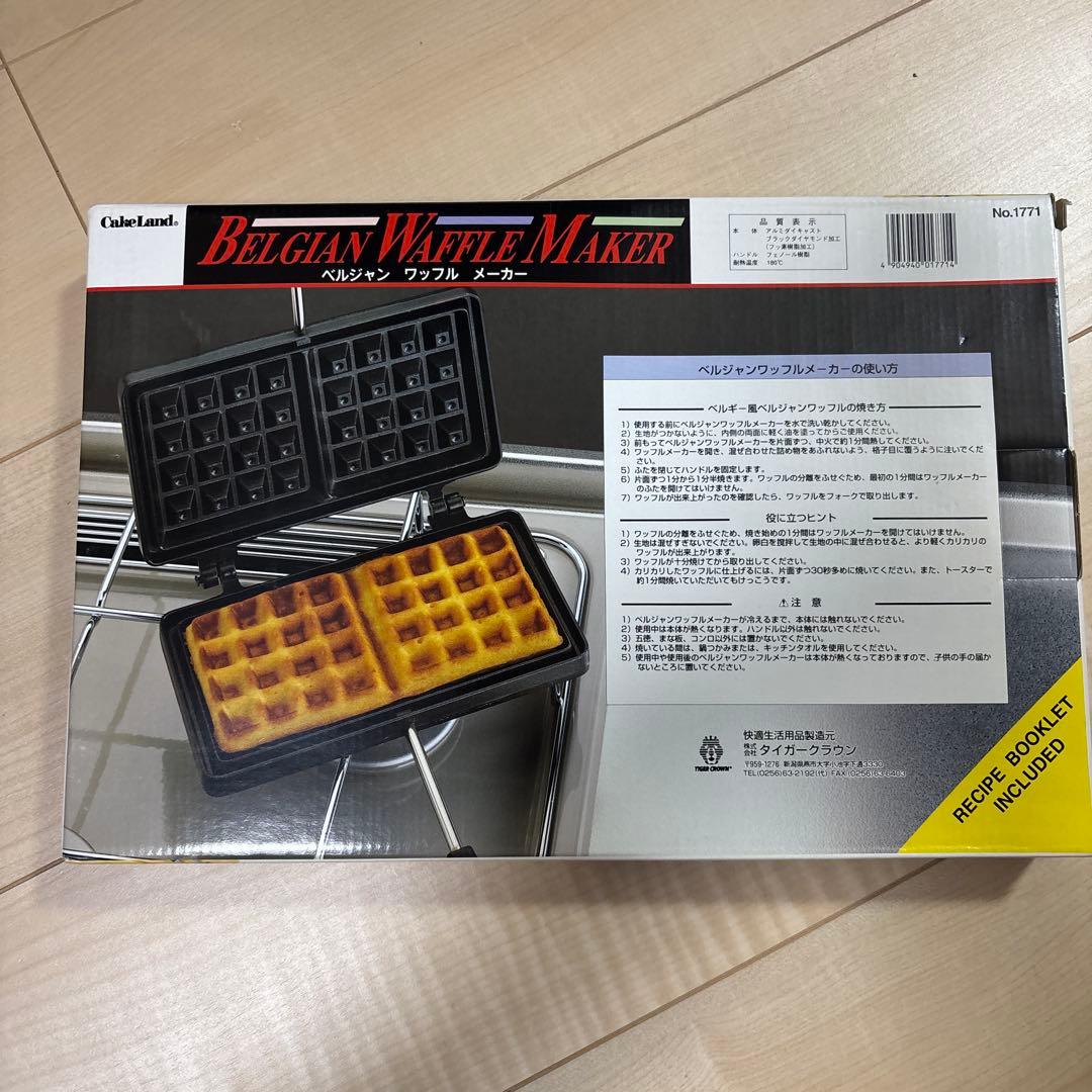 Belgian Waffle Maker ベルギーワッフルメーカー