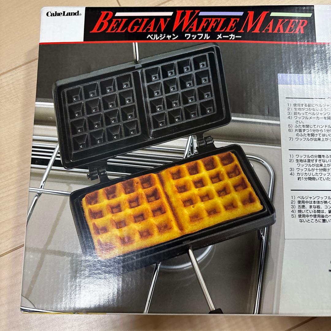 Belgian Waffle Maker ベルギーワッフルメーカー