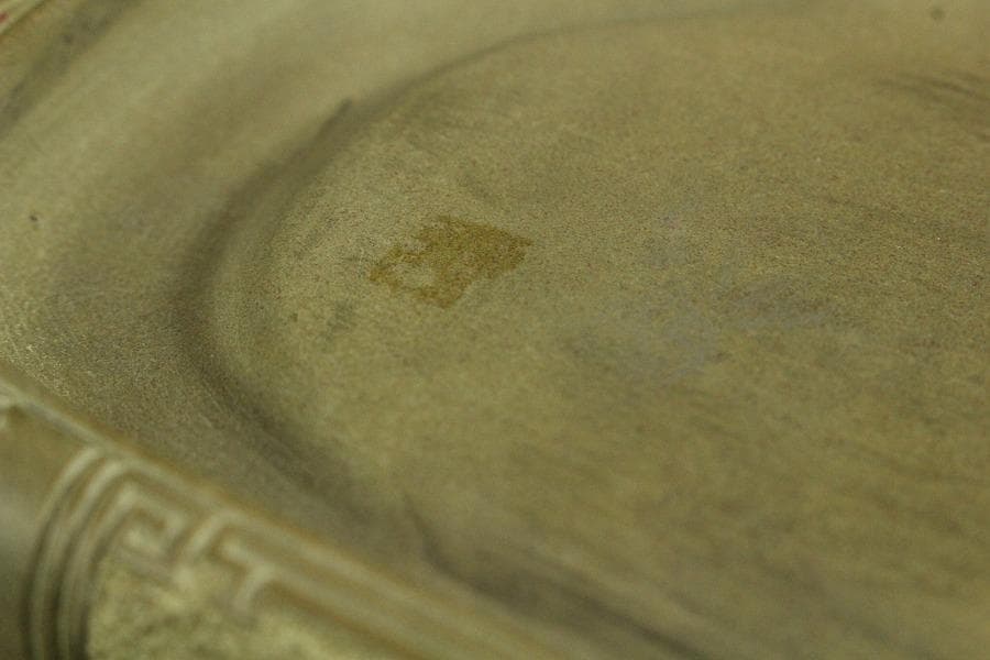 古寒山寺 鐘 硯 文房具(K-YC631)