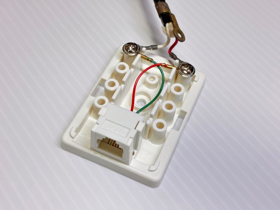 【光回線OK】黒電話 601-A2 動作品 新品端子付 ダイヤル式 昭和レトロ