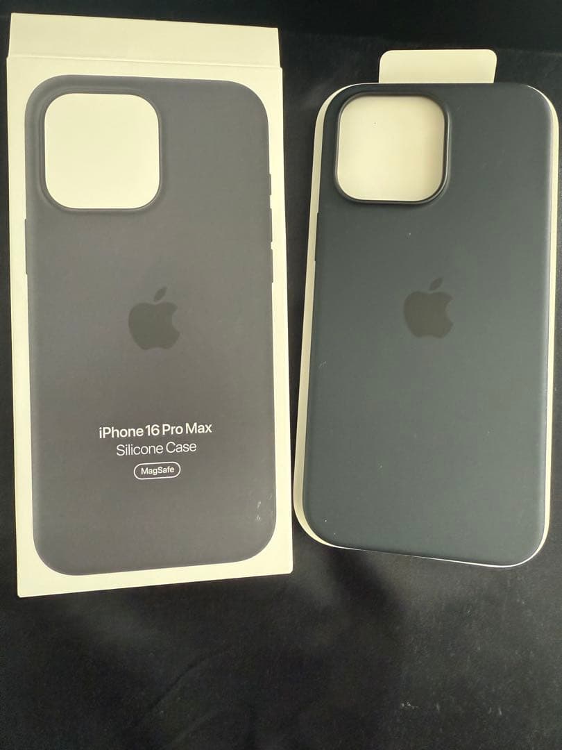 Apple 純正iPhone 16 Pro Max シリコンケース ダークグレー
