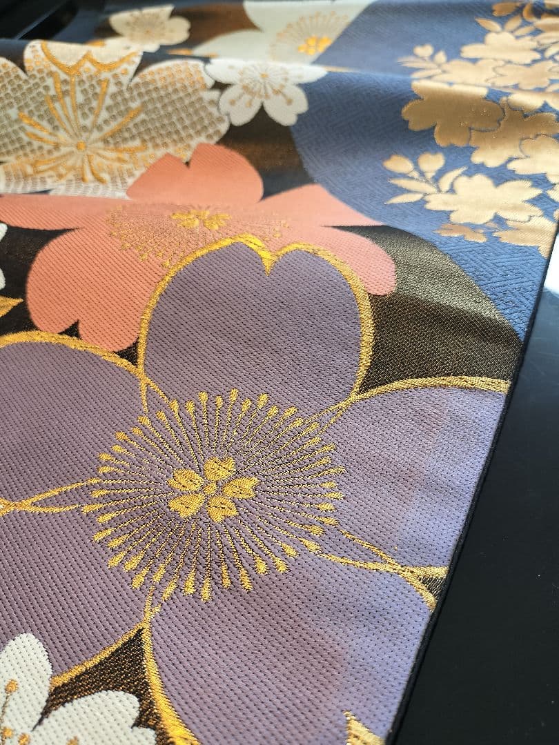 A970★逸品‼️豪華刺繍‼️お祝い‼️テーブルランナー2m19cm