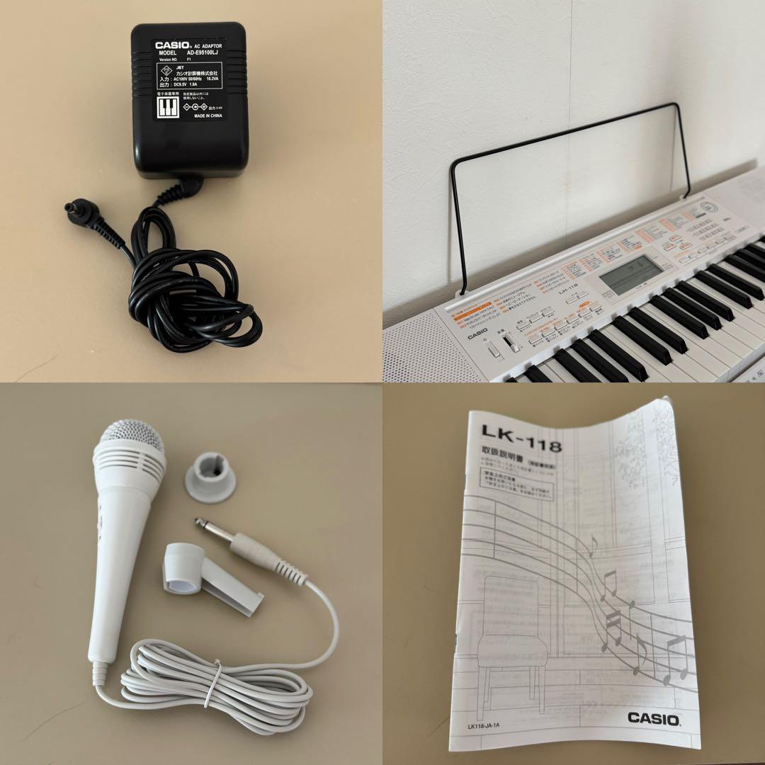 【CASIO】 光ナビゲーションキーボード/ LK-118