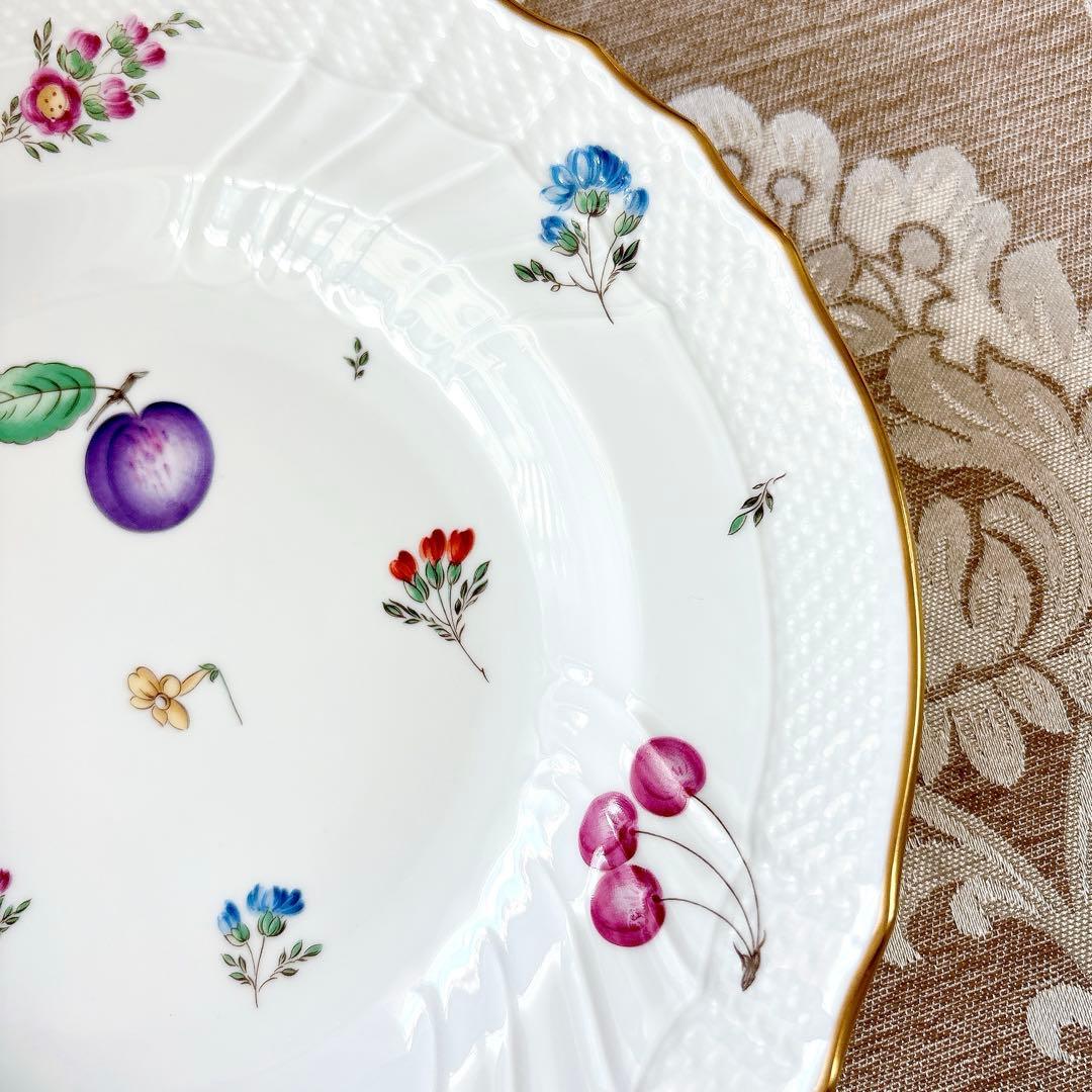 希少品❤️ジノリ❤️ペルージャ❤️リムスープ皿 23.5cm ペア