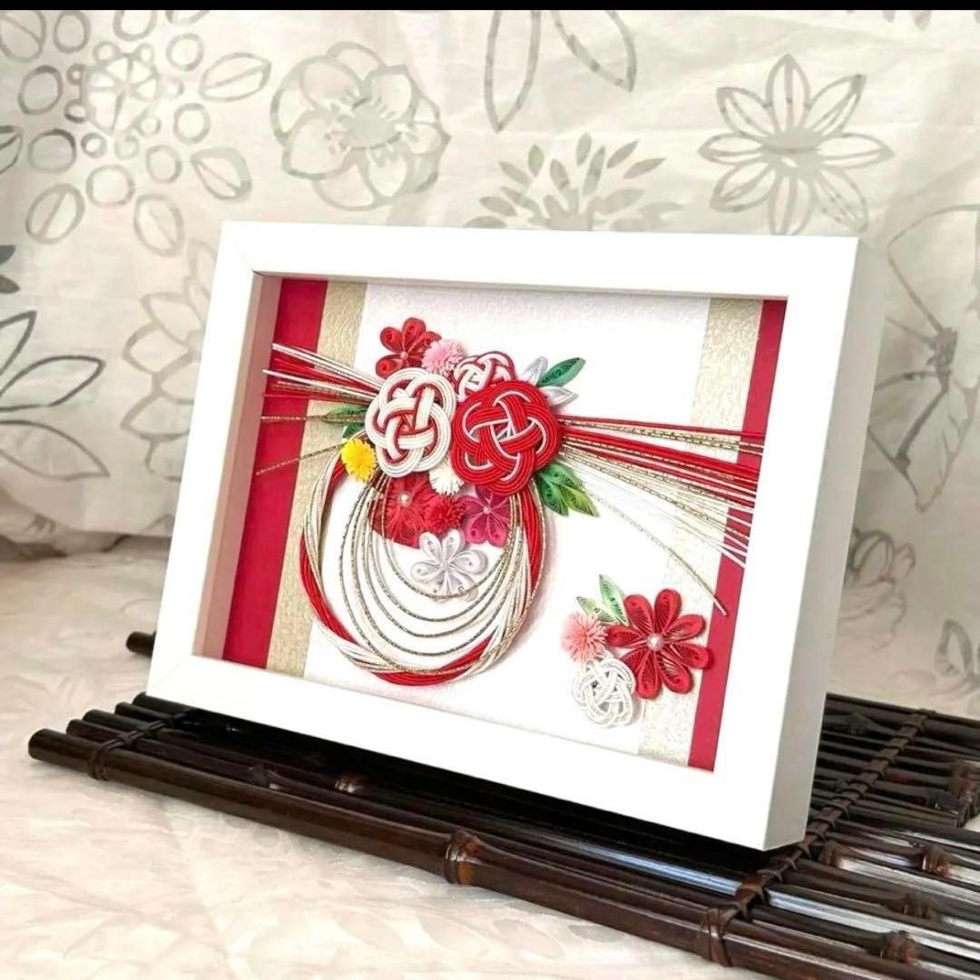 Gobmama ページ　6.和風しめ縄飾り 2点まとめ　ペーパークイリング