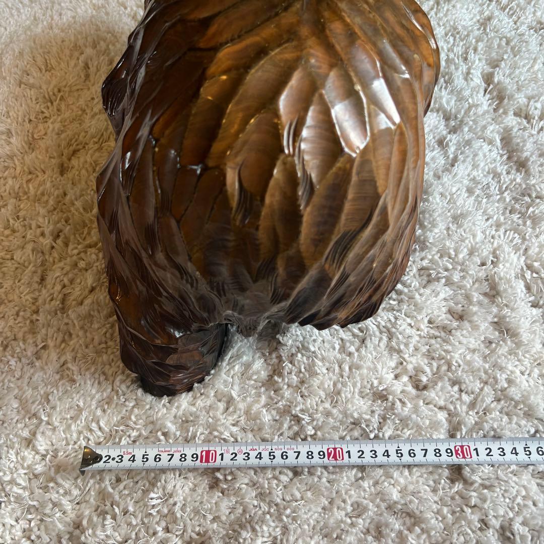 特大！！木彫り 熊 置物 50年物 ビンテージ アンティーク 民芸品