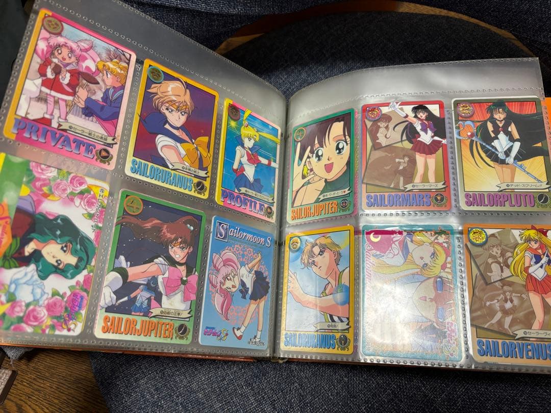 【即購入可・初期レア】セーラームーンカードダス ファイル纏め⭐︎内容注意