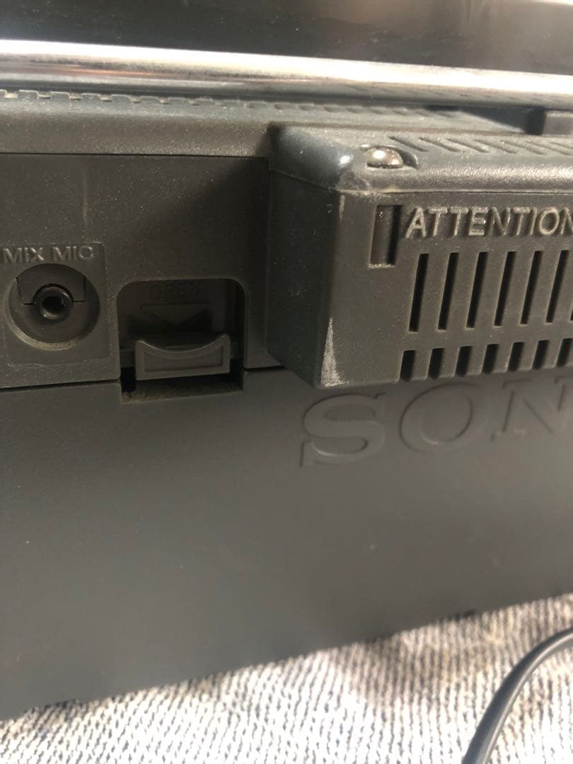 SONY ソニー　CDラジカセ CFD-W57 動作品