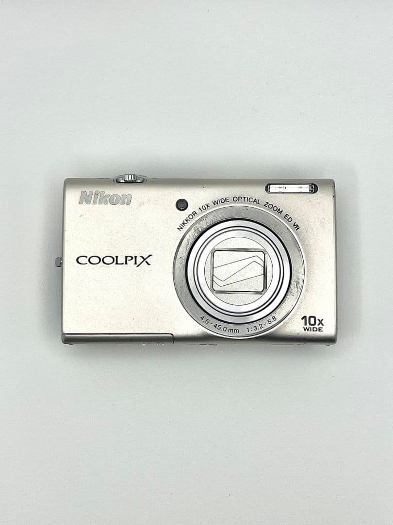 Nikon COOLPIX クールピクス S6200 デジカメ カメラ シルバー