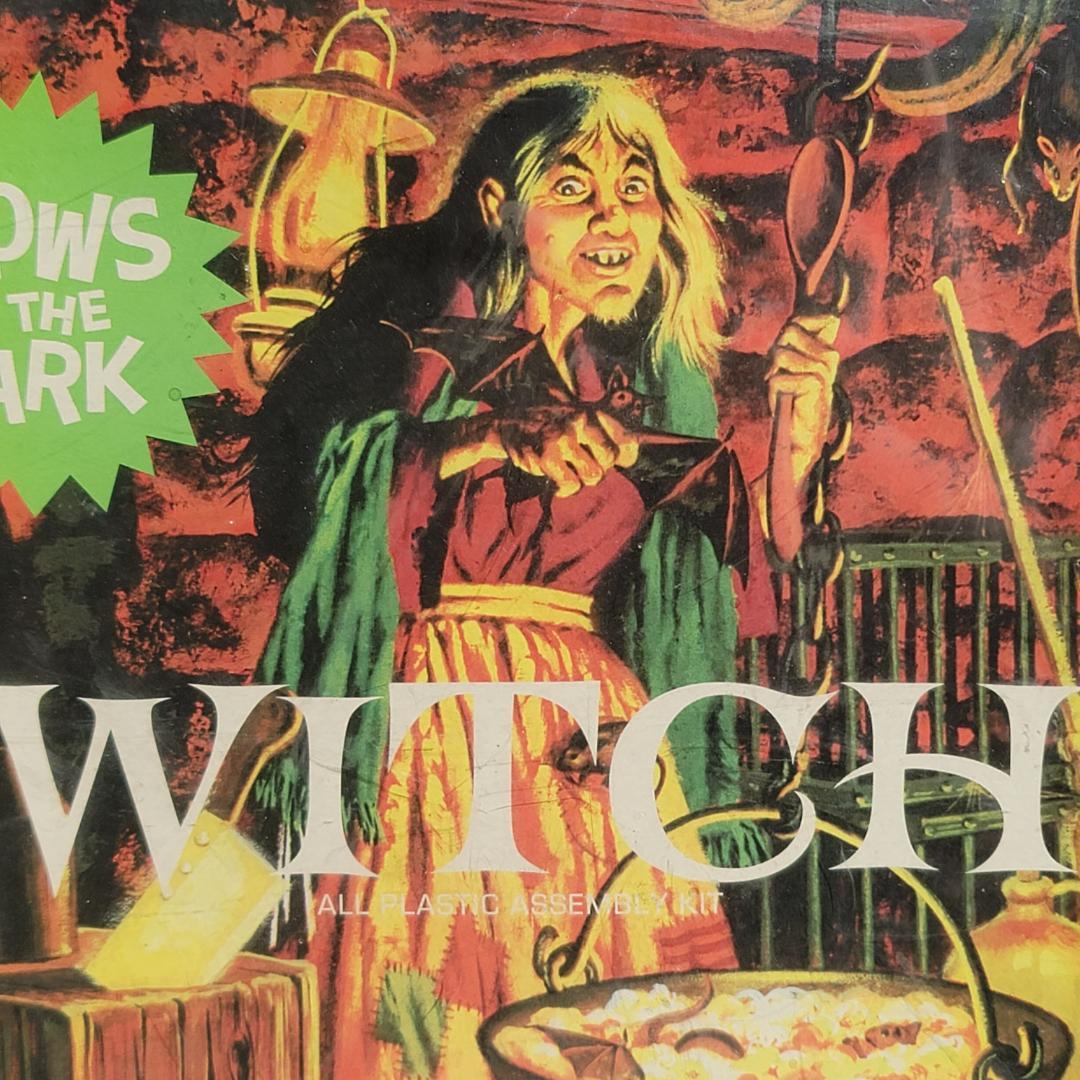 POLAR LIGHTS Witch Glow Model Kit 未開封