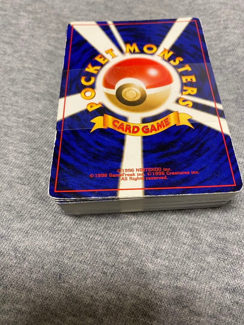 【旧裏】ポケモンカードneo初期スターター 未開封カード束＋エネルギー束＋説明書