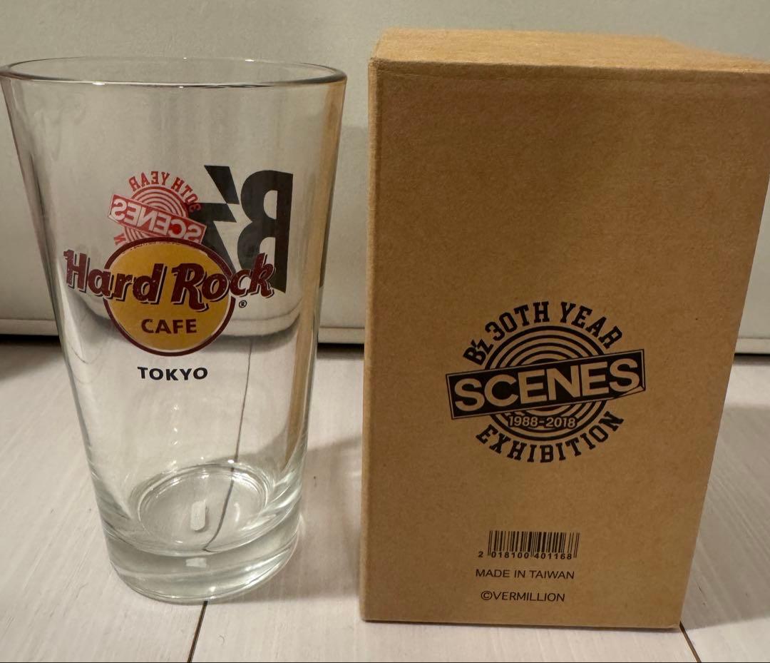 B'z✕Hard Rock CAFEコラボ　パイントグラス 他グッズ