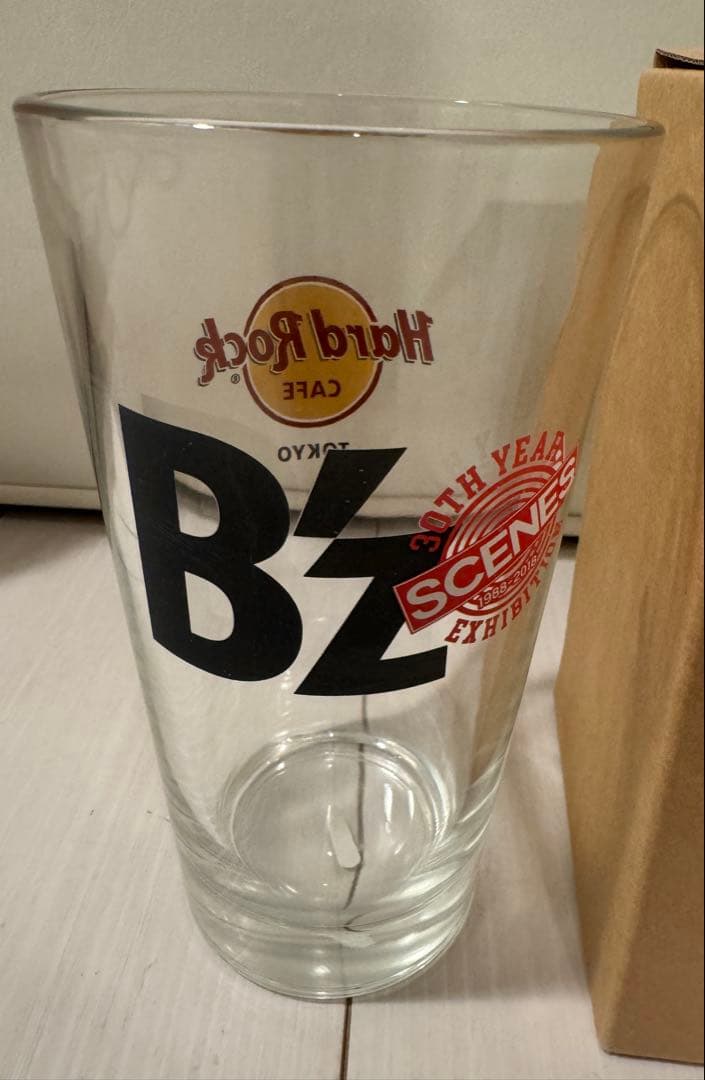 B'z✕Hard Rock CAFEコラボ　パイントグラス 他グッズ